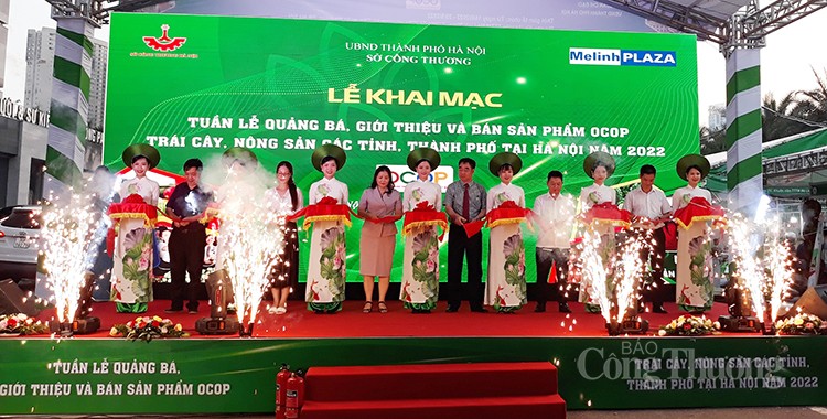 Khai mạc Tuần lễ quảng bá, giới thiệu và bán sản phẩm OCOP