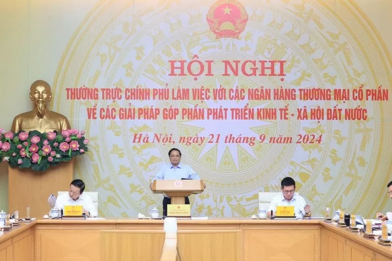 thu tuong de nghi ngan hang hien ke ve tang truong tin dung lai suat