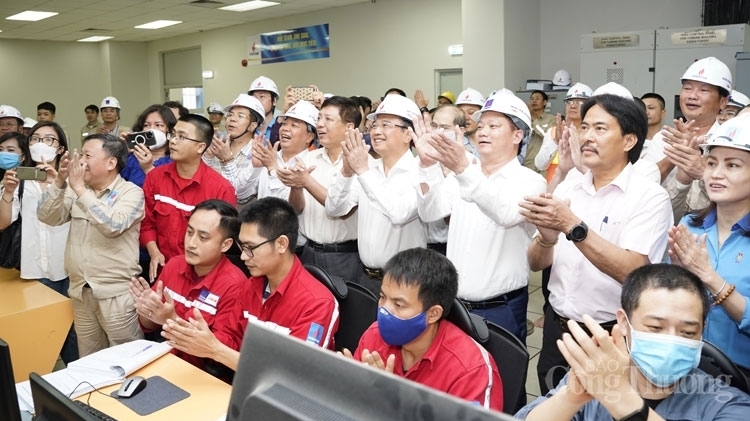 Tổ máy số 1 Nhà máy nhiệt điện Thái Bình 2 hoà lưới điện quốc gia: Cột mốc lớn của dự án trọng điểm