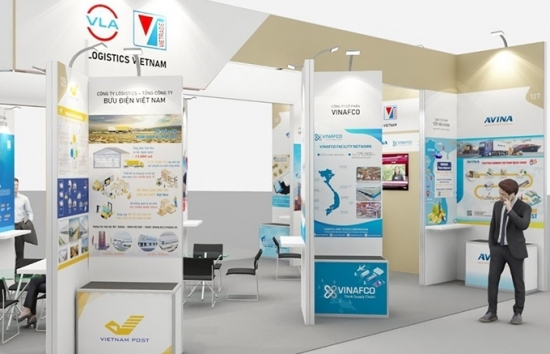 Khu gian hàng “Dịch vụ logistics Việt Nam” đầu tiên tại Vietnam Expo