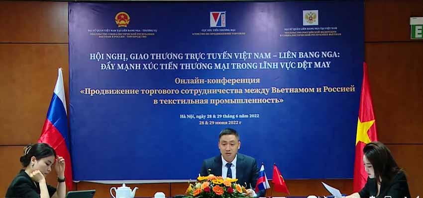 Việt Nam- Liên bang Nga xúc tiến thương mại lĩnh vực dệt may