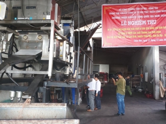 Khuyến công Bà Rịa- Vũng Tàu: Tạo đà phát triển sản phẩm công nghiệp nông thôn tiêu biểu