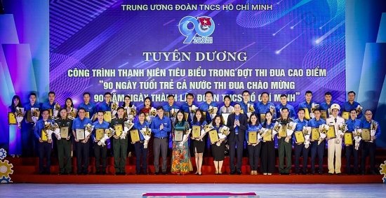 Hàng triệu công trình, phần việc tham gia thi đua chào mừng 90 năm ngày thành lập Đoàn