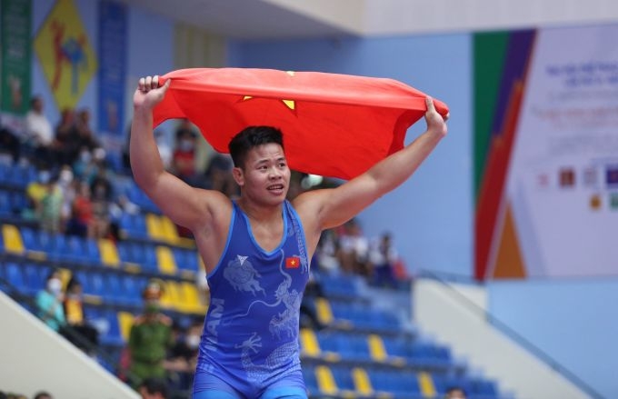 Ngày vàng của các đô vật Việt Nam tại SEA Games 31