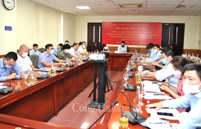 Đảng ủy Khối cơ quan Trung ương quán triệt Nghị quyết Đại hội XIII của Đảng bộ Khối