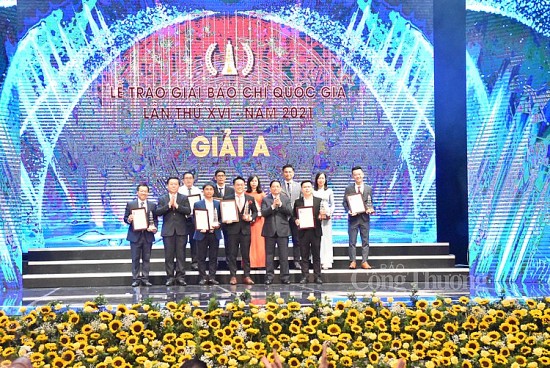 Vinh danh các tác phẩm đạt Giải Báo chí quốc gia lần thứ XVI- năm 2021