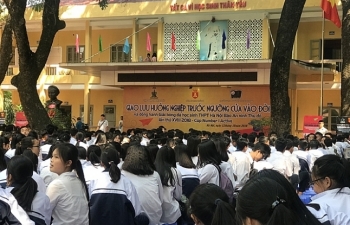 Giao lưu “Hướng nghiệp trước ngưỡng cửa vào đời”
