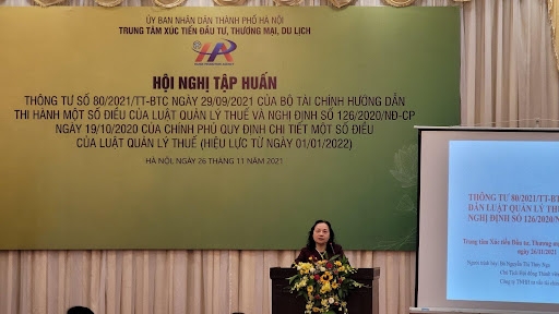 Tập huấn về các thủ tục thuế quan theo Thông tư 80/2021/TT-BTC