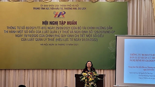Tập huấn về các thủ tục thuế quan theo Thông tư 80/2021/TT-BTC