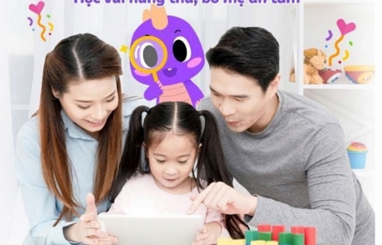 Dino đi học: Ứng dụng đổi mới sáng tạo thiết thực cho học sinh trước khi vào lớp 1