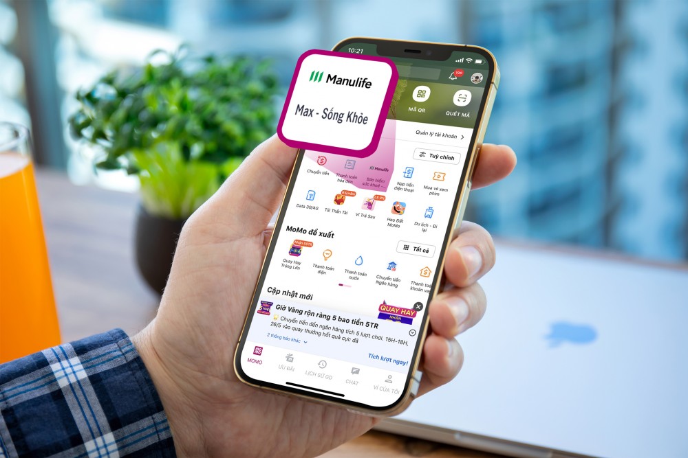 Manulife Việt Nam cùng MoMo triển khai các giải pháp bảo hiểm sức khỏe trực tuyến