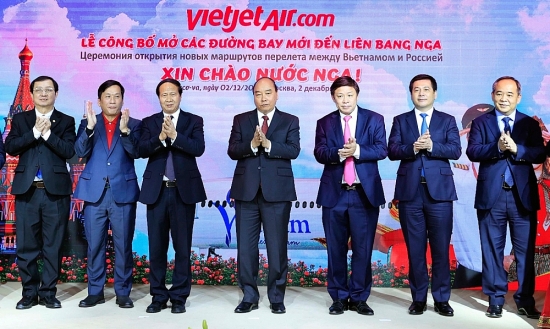 Vietjet công bố các đường bay thẳng đến Nga từ giữa năm 2022
