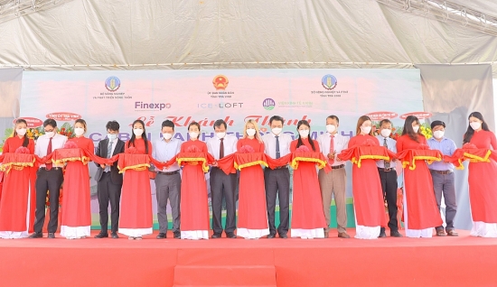 Trà Vinh khánh thành mô hình trình diễn kho lạnh thông minh bảo quản nông sản