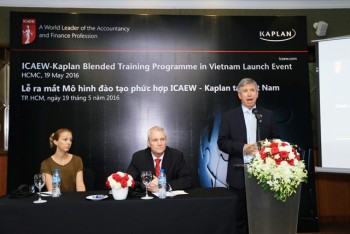 icaew kaplan anh quoc ra mat mo hinh dao tao phuc hop tai viet nam