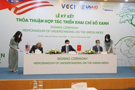 Hoa Kỳ hỗ trợ thực hiện sáng kiến Chỉ số Xanh