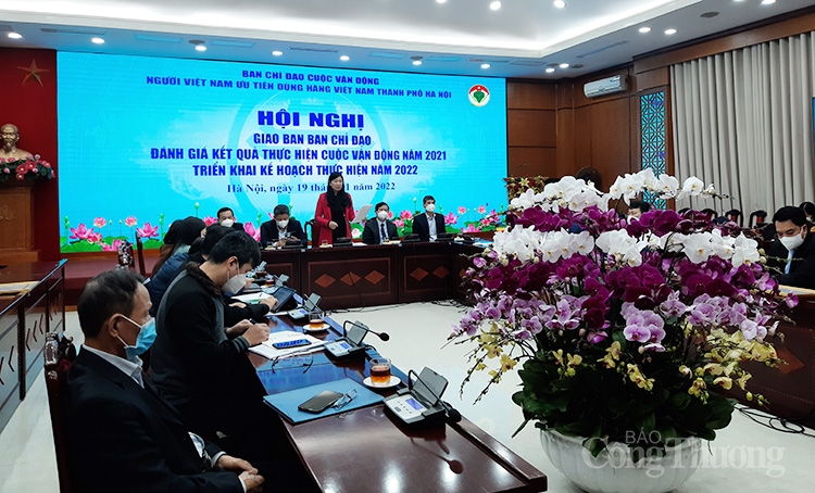 Hà Nội: Thực hiện hiệu quả Cuộc vận động Người Việt Nam ưu tiên dùng hàng Việt Nam