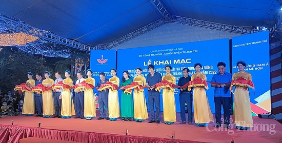 Kết nối sản xuất và tiêu dùng bền vững sản phẩm làng nghề Hà Nội năm 2022
