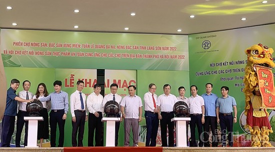 Hà Nội: Kết nối nông sản thực phẩm an toàn cho các chợ trên địa bàn thành phố