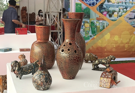 Khai mạc Triển lãm các sản phẩm, mẫu thiết kế hàng thủ công mỹ nghệ mới, sáng tạo năm 2021