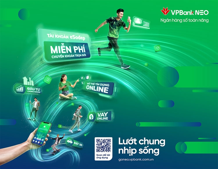VPBank NEO - nền tảng ngân hàng số toàn năng đầu tiên tại Việt Nam
