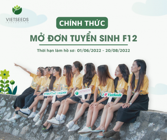 Cơ hội trở thành sinh viên thế hệ thứ 12 Quỹ học bổng VietSeeds