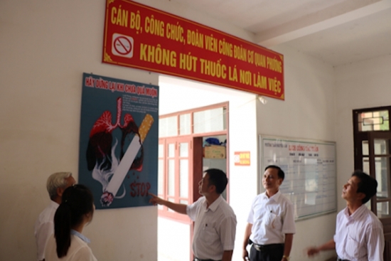 9 tiêu chí xây dựng nơi làm việc không khói thuốc lá