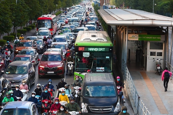Xe buýt sẽ có làn đường phù hợp?