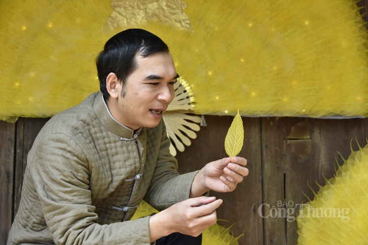 Biến những chiếc lá bồ đề thành "bất tử"