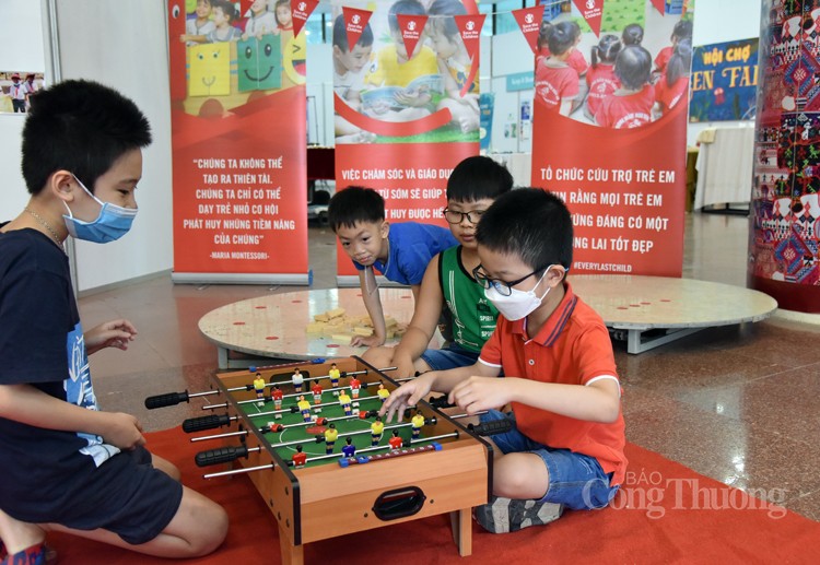 Trải nghiệm cùng ngày hội “Thế giới tuổi thơ”