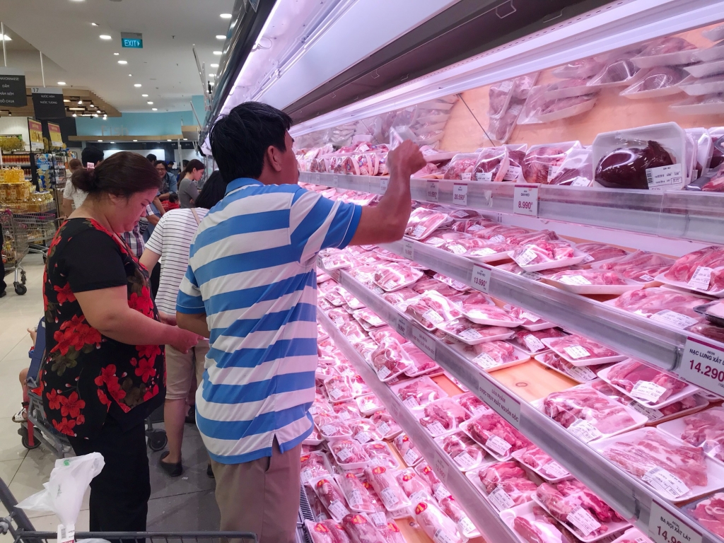 Dự báo nhập khẩu thịt và các sản phẩm thịt sẽ không tăng đột biến