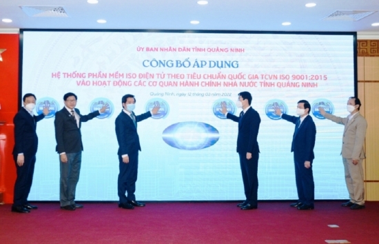 Quảng Ninh: 227 cơ quan hành chính nhà nước áp dụng Hệ thống ISO điện tử