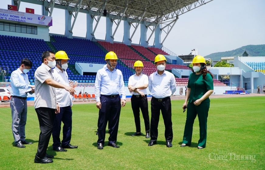 Cung cấp điện cho SEA Games 31: Thứ trưởng Đặng Hoàng An kiểm tra tại Quảng Ninh