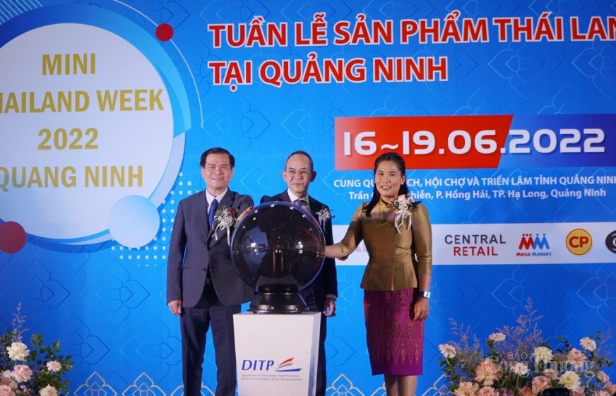 Khai mạc Tuần lễ sản phẩm Thái Lan 2022 tại tỉnh Quảng Ninh