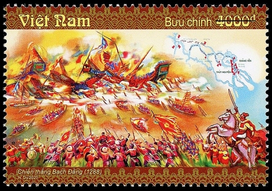Phát hành bộ tem đặc biệt về sự kiện "Chiến thắng Bạch Đằng (1288)"