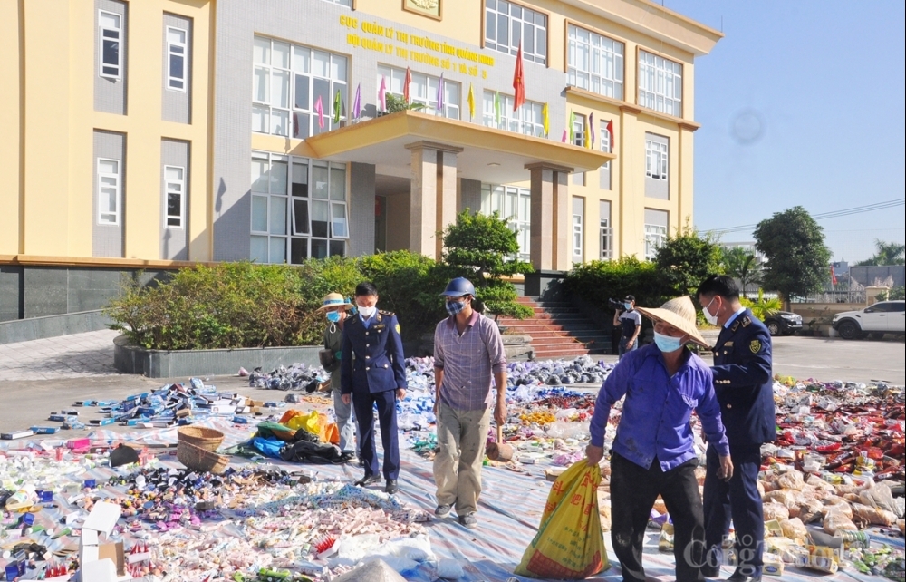 Quảng Ninh siết chặt công tác chống buôn lậu, gian lận thương mại dịp cuối năm