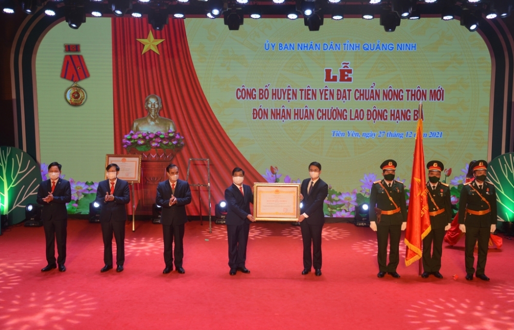 Tiên Yên (Quảng Ninh) phấn đấu đạt huyện nông thôn mới nâng cao trong năm 2022
