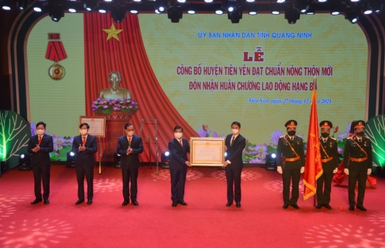Tiên Yên (Quảng Ninh) phấn đấu đạt huyện nông thôn mới nâng cao trong năm 2022