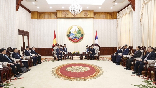 Việt Nam - Lào: Nâng tầm hợp tác kinh tế thành một trụ cột thực sự trong quan hệ hai nước