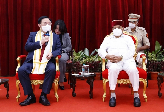 Chủ tịch Quốc hội: Quan hệ Việt Nam - Ấn Độ đang ngày càng phát triển mạnh mẽ