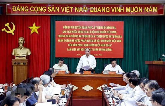 Thống nhất cao trong xây dựng Đề án về Nhà nước pháp quyền