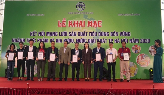 Kết nối mạng lưới sản xuất, tiêu dùng bền vững cho nhóm ngành sản xuất chế biến thực phẩm, đồ uống Hà Nội