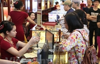Giá vàng Rồng Thăng Long giảm tới 100.000 đồng, tỷ giá tăng nhẹ