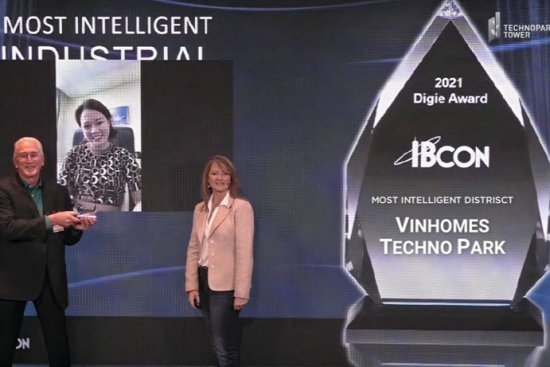 TechnoPark Tower được vinh danh “Trung tâm thông minh nhất” tại giải thưởng danh giá IBcon Digie Awards