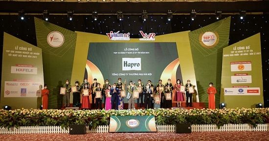 “Chuyển mình” thích ứng với đại dịch, Hapro tự hào được vinh danh Top 10 công ty bán lẻ uy tín 2021