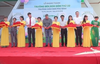 Trường mầm non "Đèn Đom Đóm" thứ 22 được đưa vào sử dụng