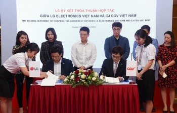 CJ CGV và LG Electronics hợp tác toàn diện
