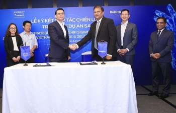 suntory pepsico viet nam va deloitte consulting viet nam ky ket hop tac chien luoc