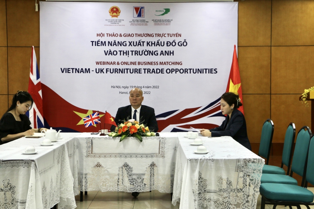 Đồ gỗ Việt Nam tận dụng "khúc cua" tiến sâu vào thị trường Anh