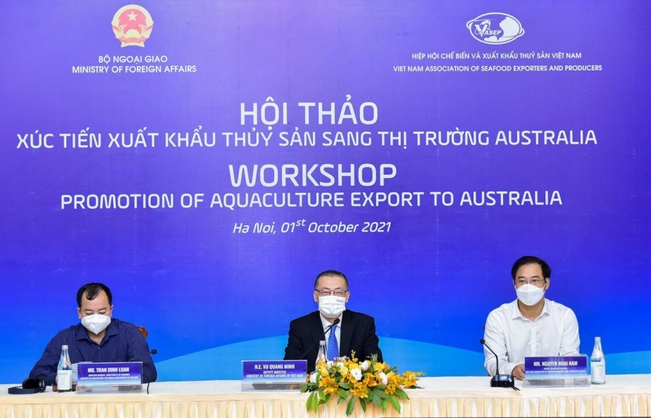 Tăng cường hỗ trợ kỹ thuật, đẩy mạnh xuất khẩu thủy sản sang Australia