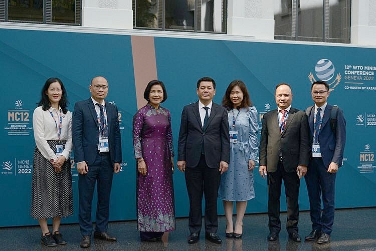 Bộ trưởng Nguyễn Hồng Diên phát biểu tại Phiên thảo luận về thương mại và biến đổi khí hậu bên lề MC12